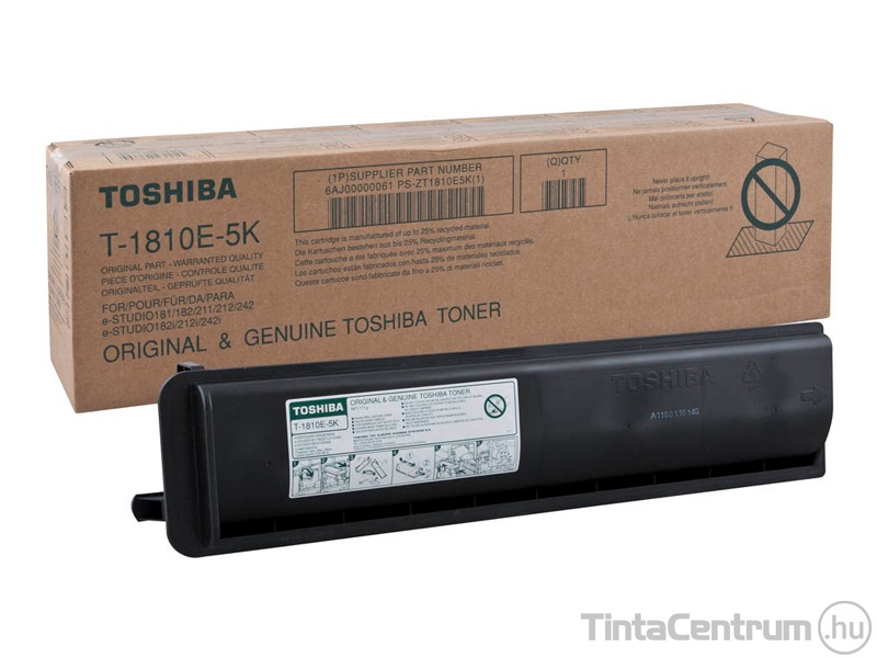 Toshiba T-1810E fekete [5000 oldal] eredeti toner