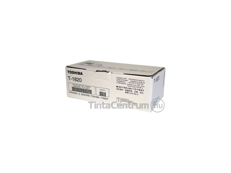 Toshiba T-1820 fekete [3000 oldal] eredeti toner