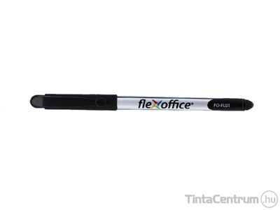 Tűfilc, 0,3mm, FLEXOFFICE "FL01", fekete