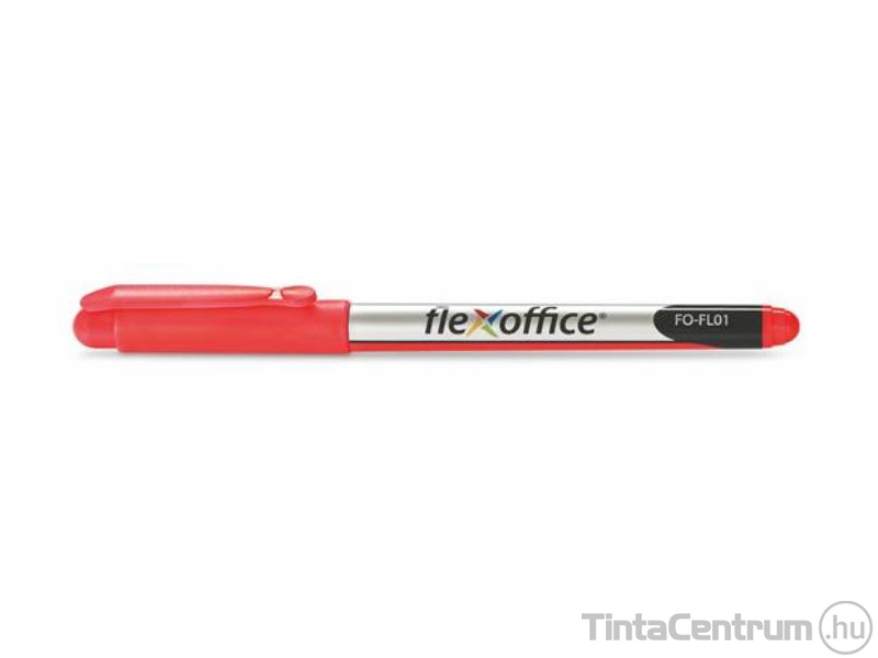 Tűfilc, 0,3mm, FLEXOFFICE "FL01", piros