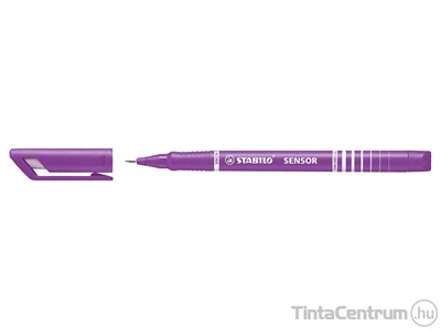 Tűfilc, 0,3mm, STABILO "Sensor", lila