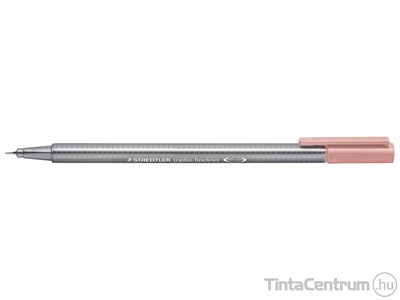 Tűfilc, 0,3mm, STAEDTLER "Triplus", antik rózsaszín