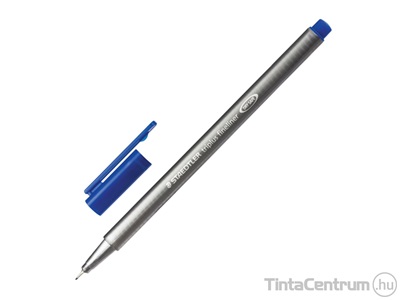 Tűfilc, 0,3mm, STAEDTLER "Triplus", kék