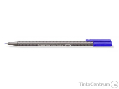 Tűfilc, 0,3mm, STAEDTLER "Triplus", mélykék