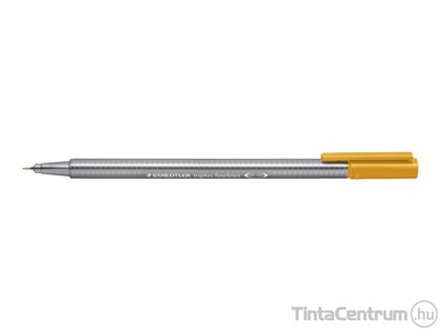 Tűfilc, 0,3mm, STAEDTLER "Triplus", napsárga