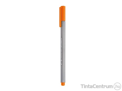 Tűfilc, 0,3mm, STAEDTLER "Triplus", narancssárga