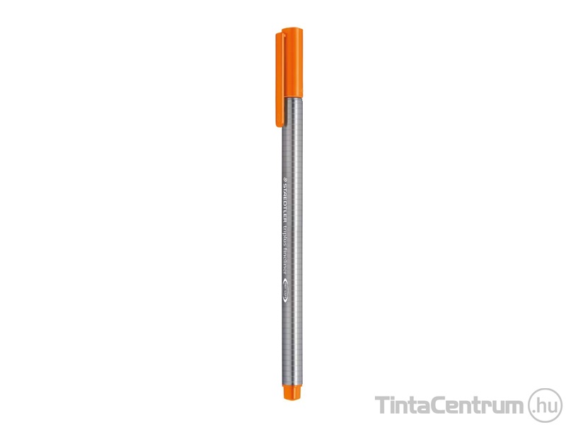 Tűfilc, 0,3mm, STAEDTLER "Triplus", narancssárga