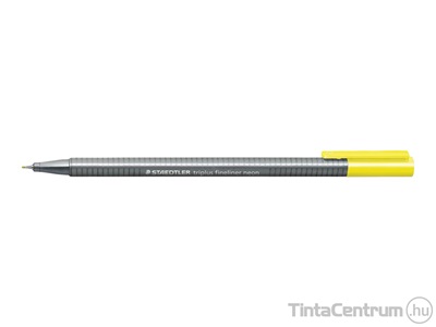 Tűfilc, 0,3mm, STAEDTLER "Triplus", neonsárga