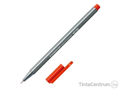 Tűfilc, 0,3mm, STAEDTLER "Triplus", piros