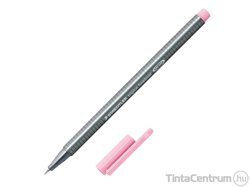 Tűfilc, 0,3mm, STAEDTLER "Triplus", rózsaszín