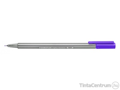 Tűfilc, 0,3mm, STAEDTLER "Triplus", sötétlila