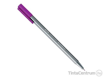 Tűfilc, 0,3mm, STAEDTLER "Triplus", sötétmályva