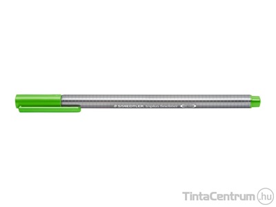 Tűfilc, 0,3mm, STAEDTLER "Triplus", világoszöld