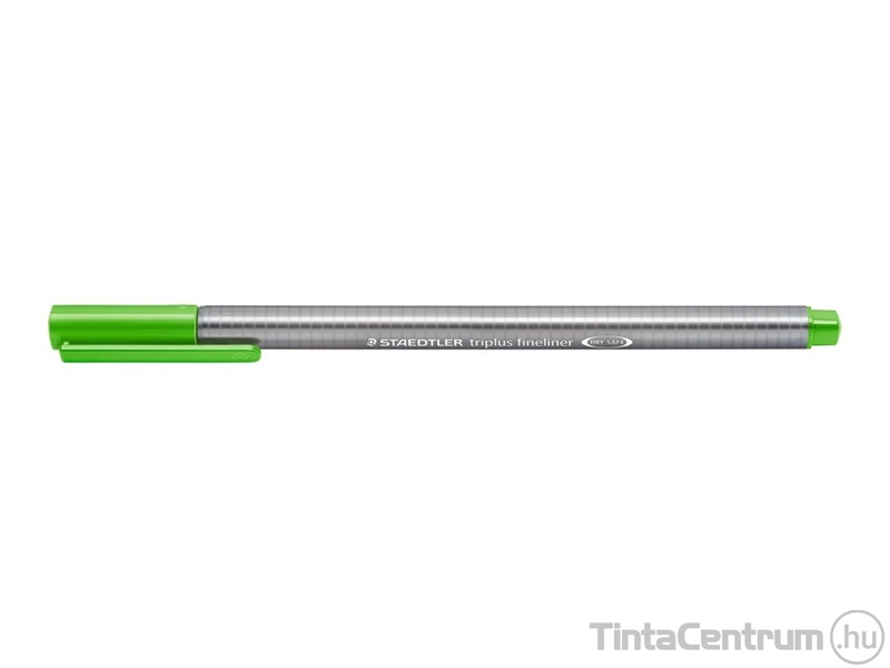 Tűfilc, 0,3mm, STAEDTLER "Triplus", világoszöld