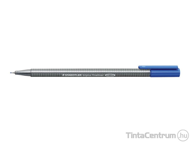 Tűfilc, 0,3mm, STAEDTLER "Triplus", vízkék