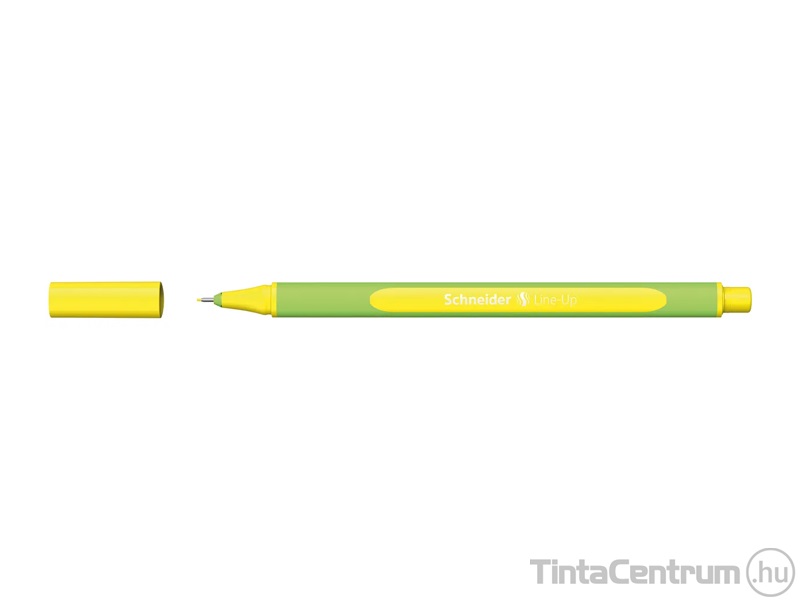 Tűfilc, 0,4mm, SCHNEIDER "Line-Up", neon sárga