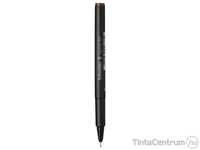 Tűfilc, 0,4mm, SCHNEIDER "Topliner 967", barna