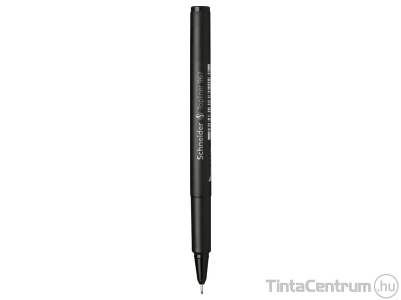 Tűfilc, 0,4mm, SCHNEIDER "Topliner 967", fekete