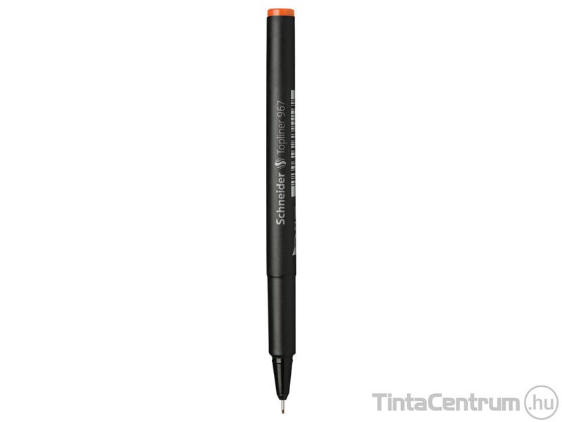 Tűfilc, 0,4mm, SCHNEIDER "Topliner 967", narancssárga