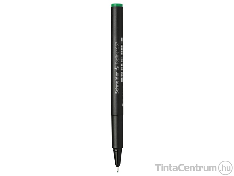 Tűfilc, 0,4mm, SCHNEIDER "Topliner 967", zöld