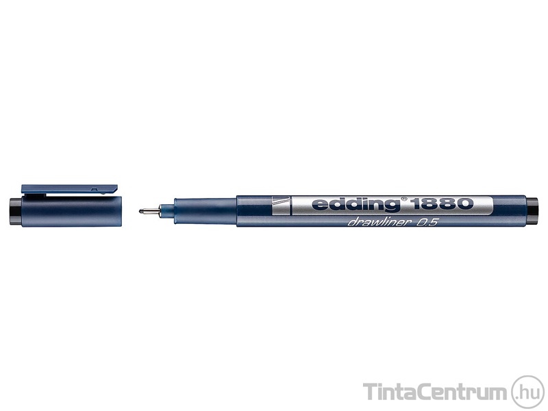 Tusfilc, 0,5mm, EDDING "1880", fekete