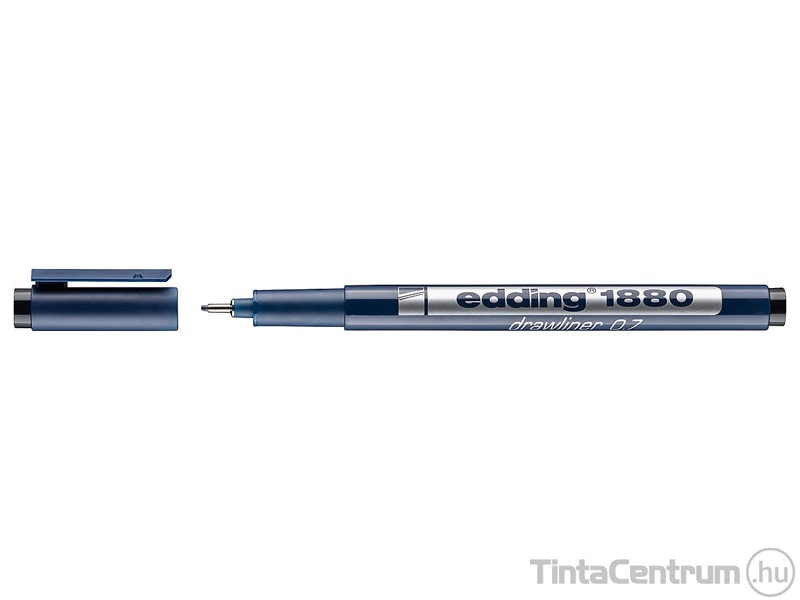 Tusfilc, 0,7mm, EDDING "1880", fekete