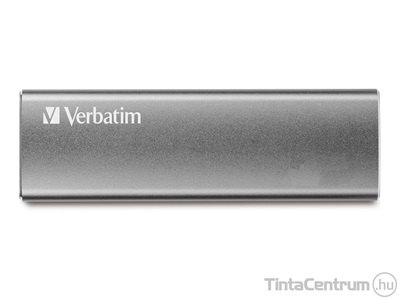 VERBATIM "Vx500" külső SSD, 120GB, USB 3.1, szürke