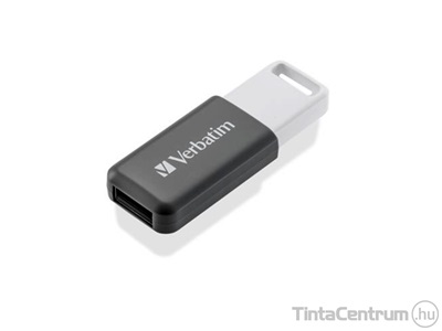 VERBATIM pendrive, 128GB, USB 2.0, "Databar", szürke