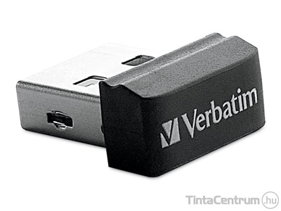 VERBATIM pendrive, 16GB, USB 2.0, "Nano", fekete