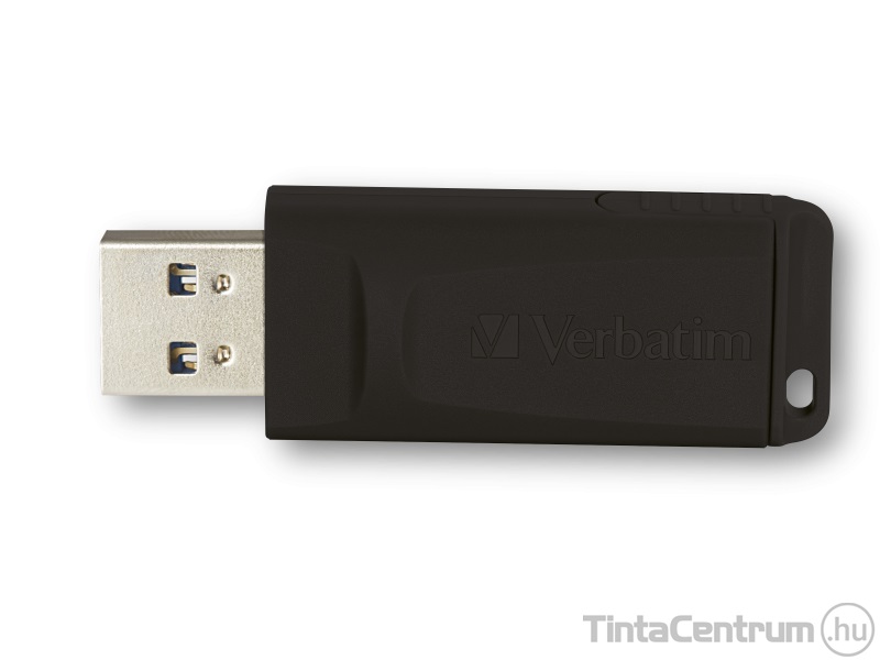 VERBATIM pendrive, 16GB, USB 2.0, "Slider", fekete