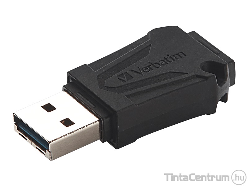 VERBATIM pendrive, 64GB, extra ellenálló, USB 2.0, "ToughMAX", fekete