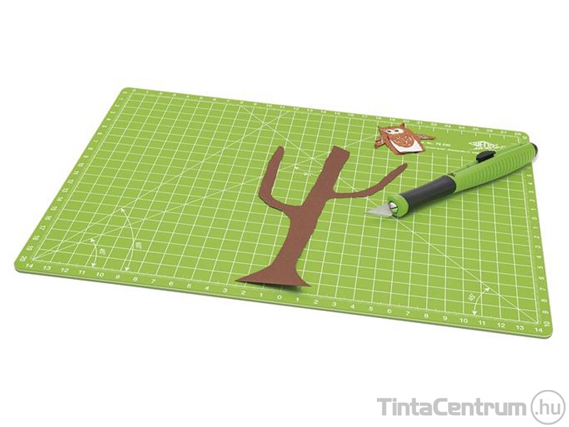 Vágóalátét, barkácsoláshoz, A4, WEDO "Comfortline", zöld
