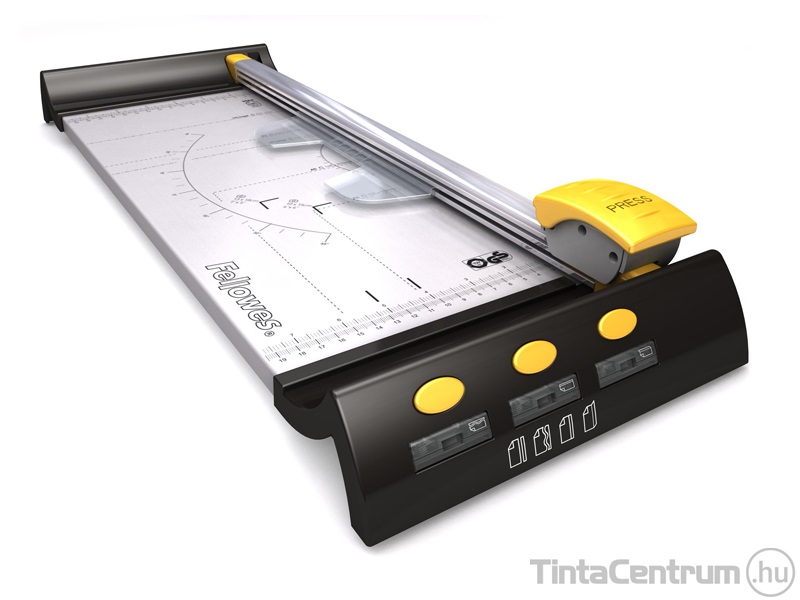 Vágógép, görgős, A3, 10lap, FELLOWES "Proton"