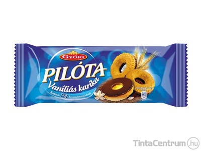 Vaníliás karika, 150g, GYŐRI "Pilóta", tejcsokoládés