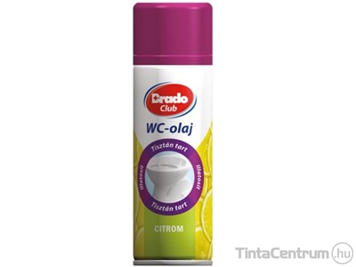 WC olaj, 200ml, BRADOCLUB, citrom