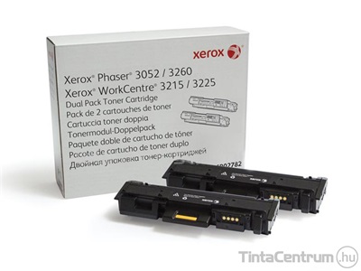 Xerox 3052/3225 fekete [2x3000 oldal] eredeti toner