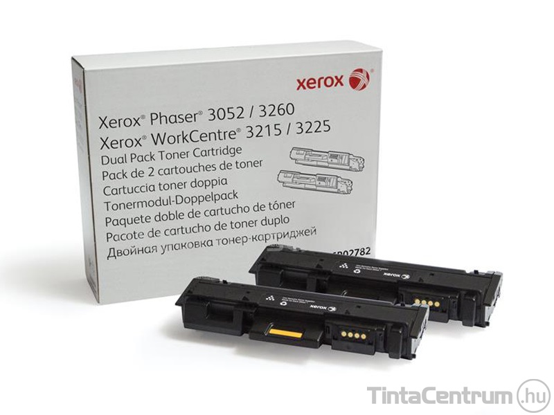 Xerox 3052/3225 fekete [2x3000 oldal] eredeti toner