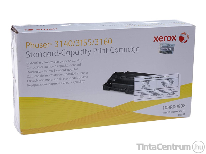 Xerox Phaser 3140/3155/3160 fekete [1500 oldal] eredeti toner