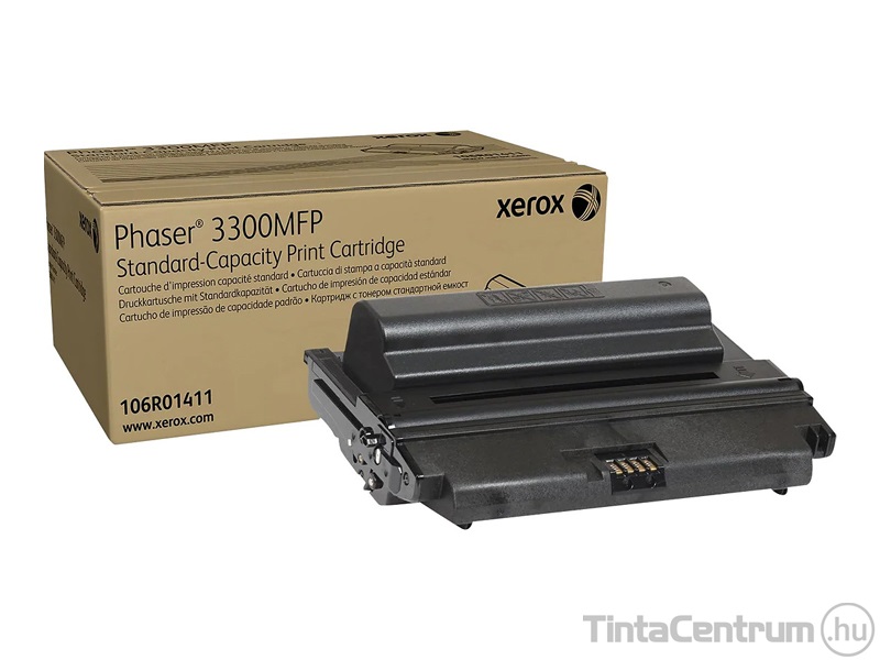 Xerox Phaser 3300 (106R01411) fekete [4000 oldal] eredeti toner