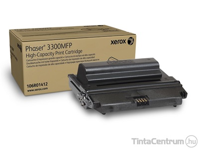 Xerox Phaser 3300 (106R01412) fekete [8000 oldal] eredeti toner