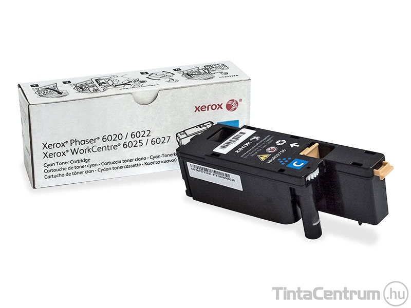 Xerox Phaser 6020/6022 ciánkék [1000 oldal] eredeti toner