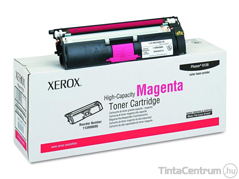 Xerox Phaser 6115/6120 magenta [4500 oldal] eredeti toner