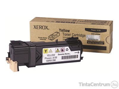 Xerox Phaser 6130 sárga [1900 oldal] eredeti toner