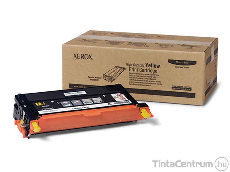 Xerox Phaser 6180 sárga [2000 oldal] eredeti toner