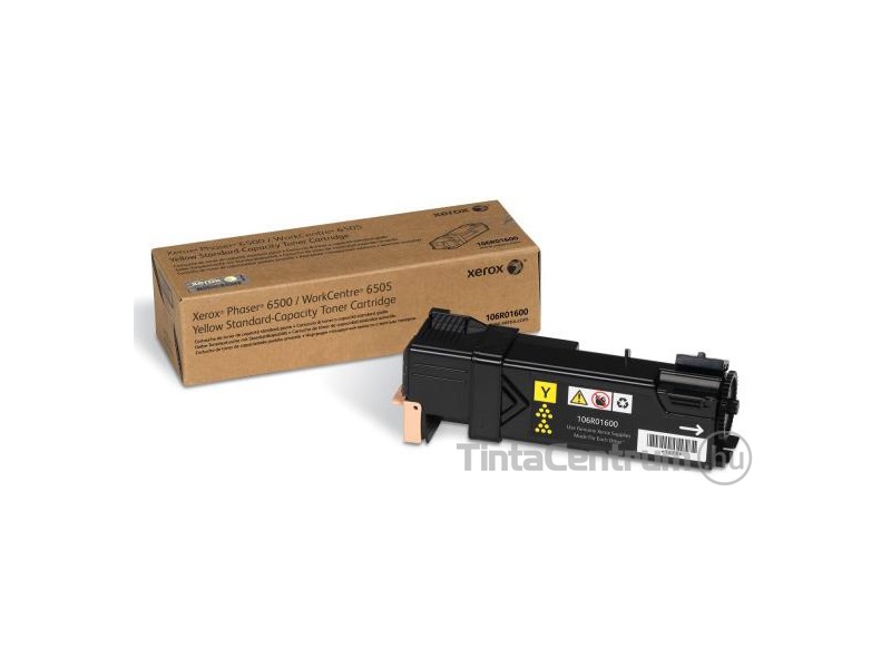 Xerox Phaser 6500/6505 sárga [1000 oldal] eredeti toner