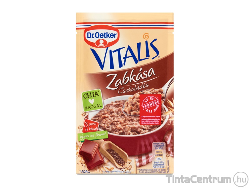 Zabkása, 60g, DR. OETKER "Vitalis", csokoládés