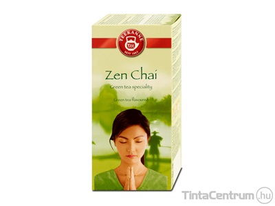 Zöld tea, filteres, 20x1,75g, TEEKANNE "Zen chai"