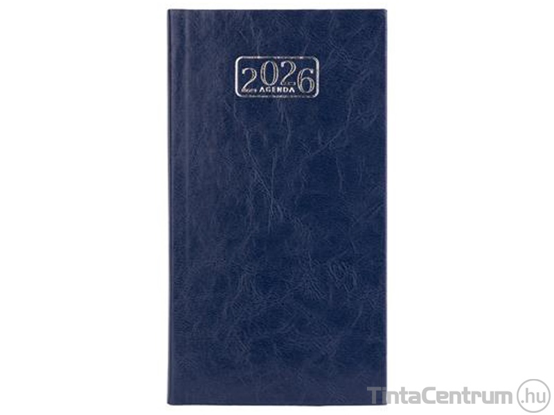 Zsebnaptár, heti, álló, VICTORIA OFFICE "Chrono", kék (2026 évi)