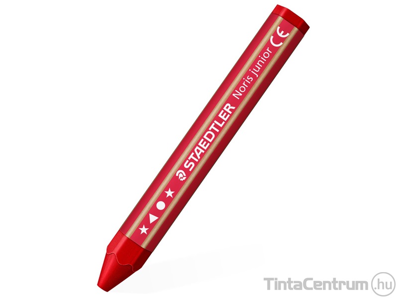 Zsírkréta, vastag, hatszögletű, STAEDTLER "Noris Junior", 6 különböző szín